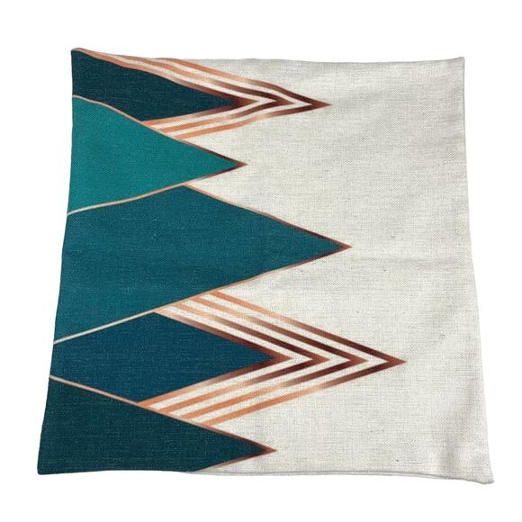 Boho Woven Square Pillowcase - Picture 1 of 5